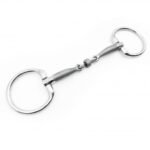 ŽĄSLAI JACOB  saldžios geležies Bradoon su fiksuotais žiedais