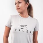 "Fager FIA" marškinėliai trumpomis rankovėmis pilkos spalvos