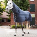 HORZE "Kingsley Stable Rug" 300g gardo gūnia su kaklu
