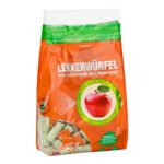 Obuolių skonio skanėstai žirgams