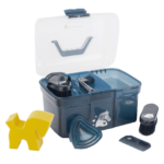 DAIKTADĖŽĖ SU ŠEPEČIU KOMPLEKTU LUCKY UNICORN