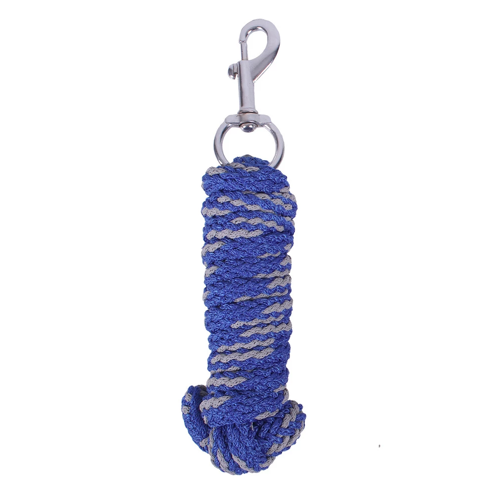 Lead-Rope-Color-Cobalt-Blue QHP " COLOR " vedimo virvė - Image 5