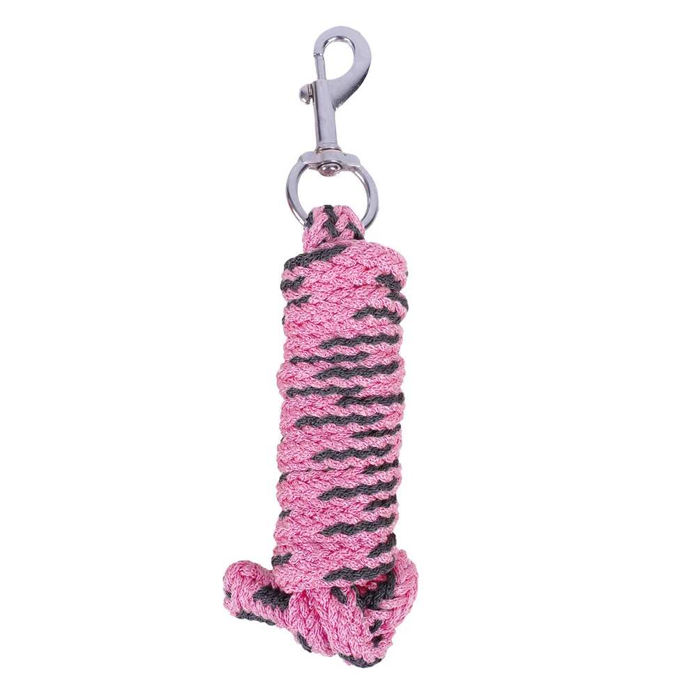 Lead-Rope-Color-Flamingo-Pink QHP " COLOR " vedimo virvė - Image 9