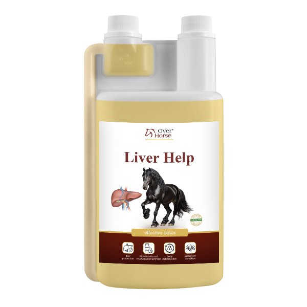 OVER HORSE " LIVER HELP " papildai kepenims