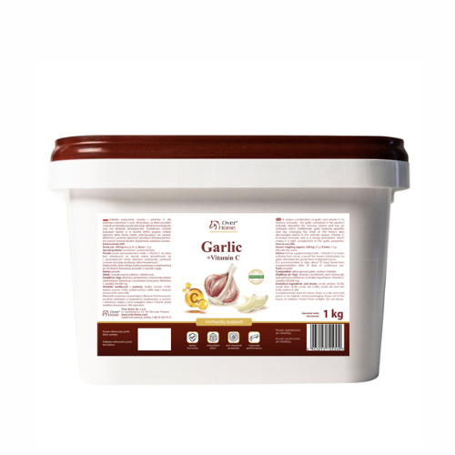 OVER HORSE " GARLIC + VIT C " česnakas su vitaminu C