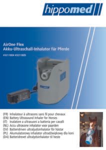 AKUMULIATORINIS ULTRAGARSINIS INHALIATORIUS „AirOne Flex“, „Warmblood“ - Image 7